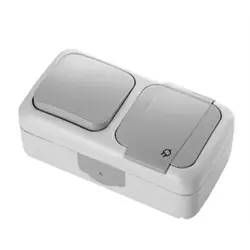 VİKO 90555581 PALMİYE ANAHTAR TOPRAKLI PRİZ